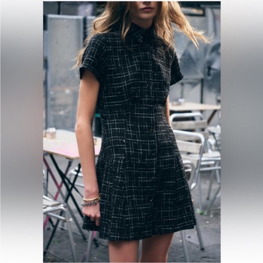 NWT Zara textured short dress